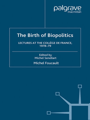 cover image of The Birth of Biopolitics